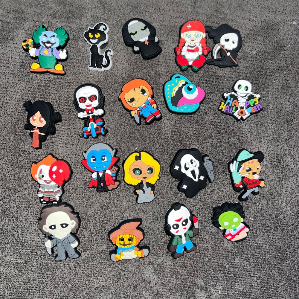 Jibbitz Croc Charms Mix Lot of Horror Movie